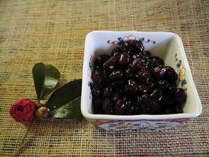 黒大豆の煮物